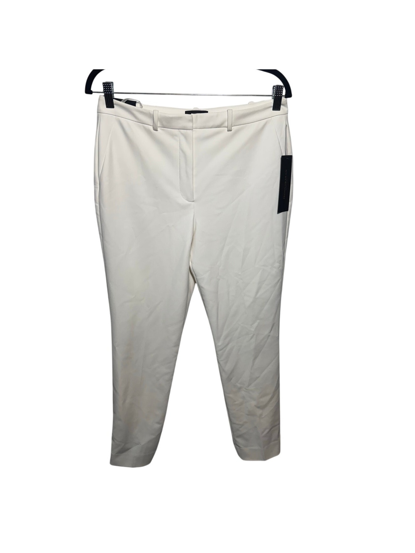 Brand New Donna Karan New York Womens Size 6 White Cropped Pants